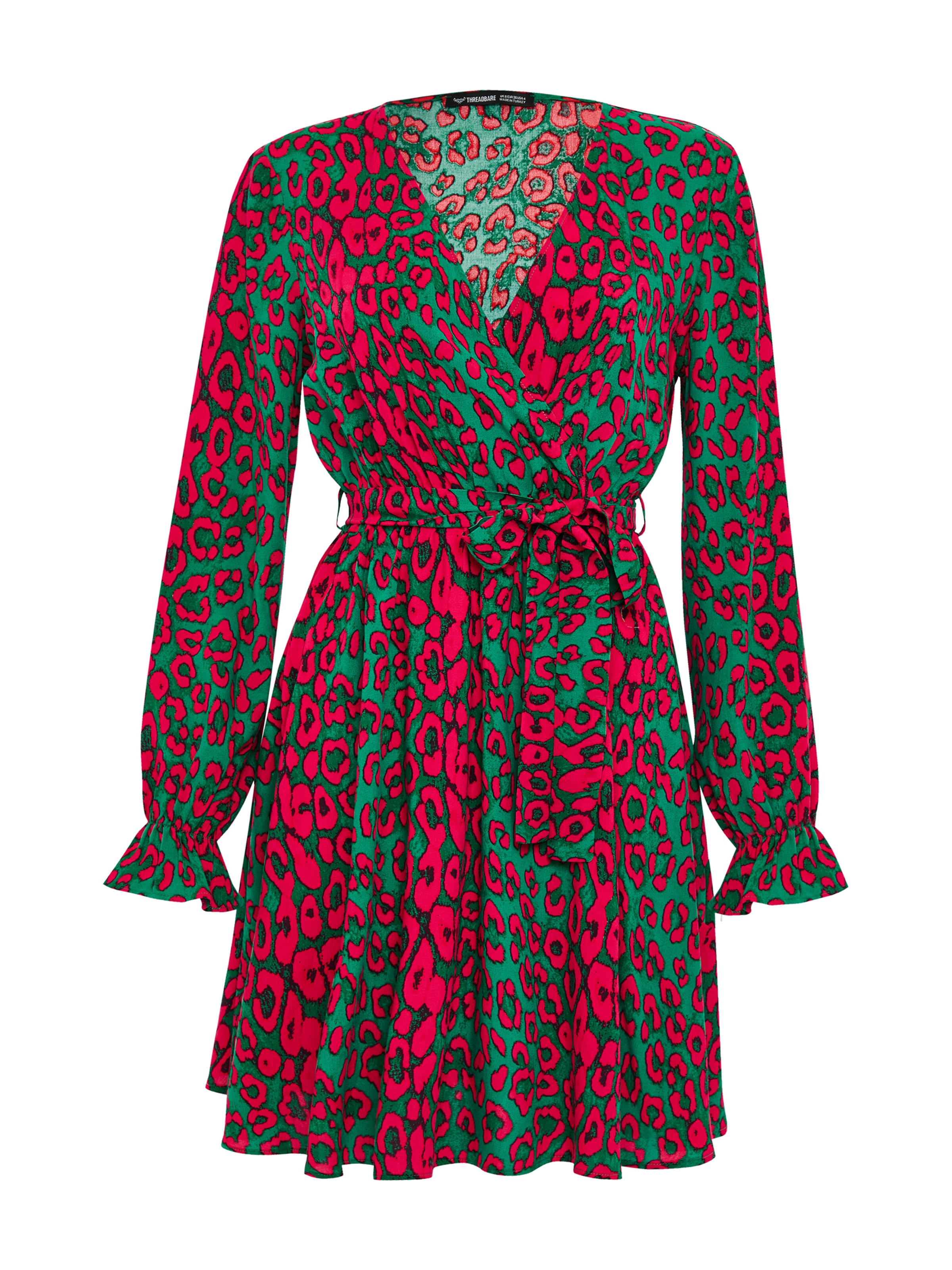 Threadbare Kleid in Rot: Vorderseite