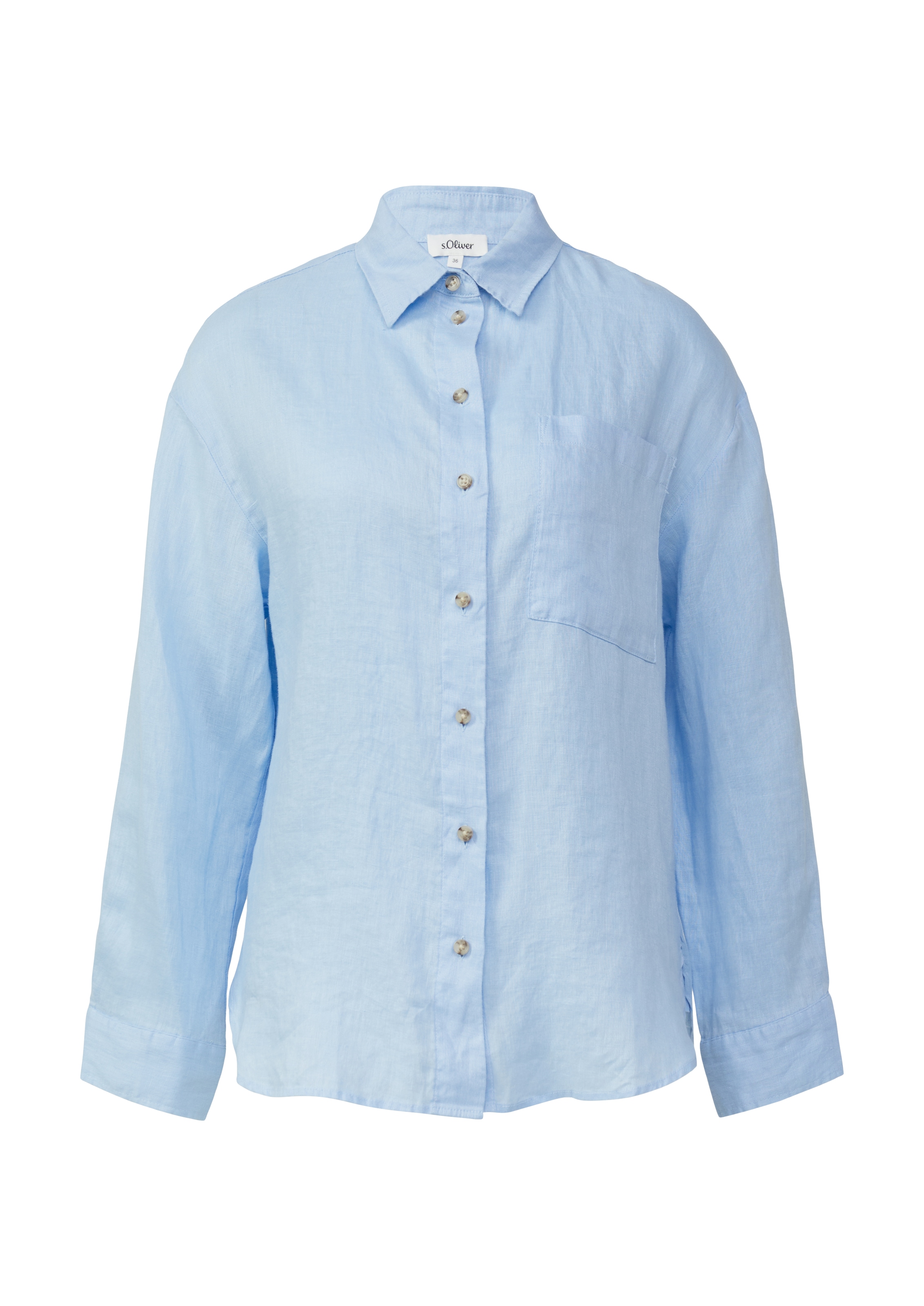 s.Oliver Bluse in Blau: Vorderseite