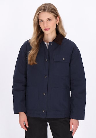 DreiMaster Vintage Between-season jacket in Blue: front