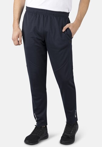 Hero Tapered Hose 'Poly/Bw' in Blau: Vorderseite