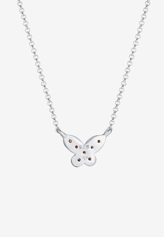 Elli DIAMONDS Necklace 'Schmetterling' in Silver