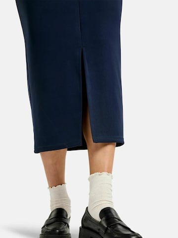 Jupe ' HENNE-LONG ' Liberte Essentiel en bleu