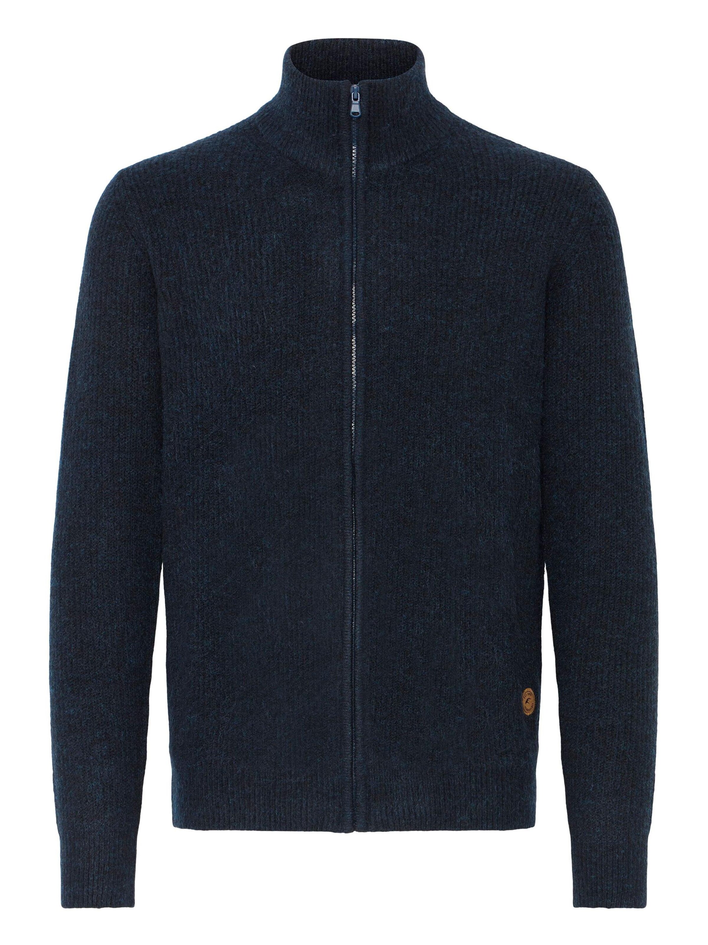 INDICODE JEANS - Casaco de malha ' IDBratram ' em azul: frente