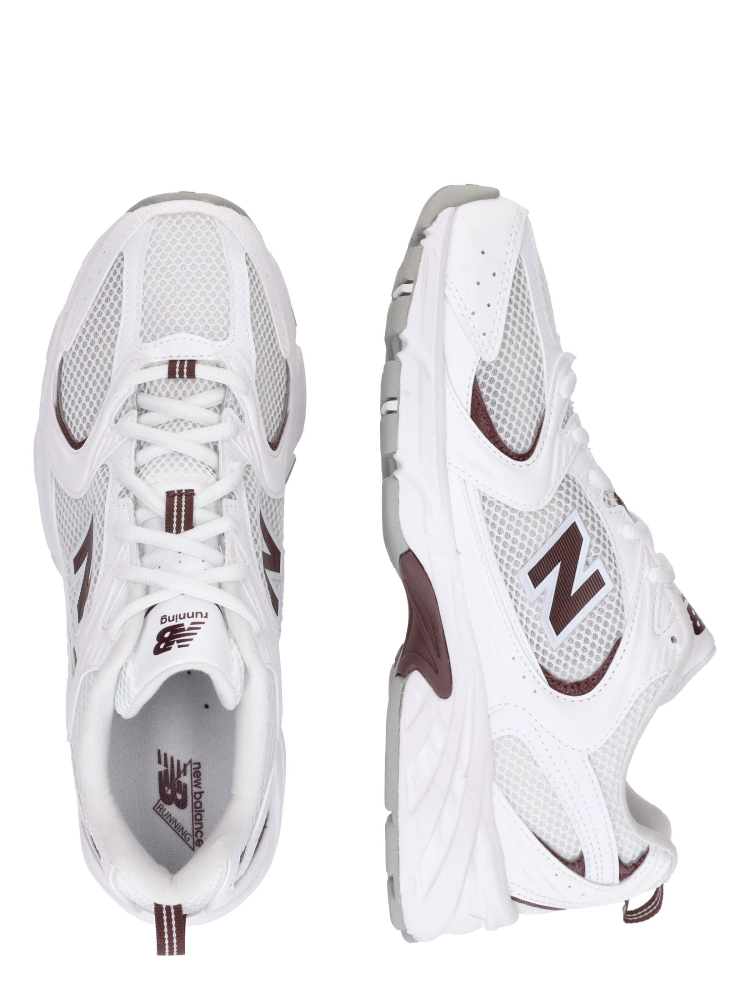 Sneaker bassa '530' di new balance in bianco