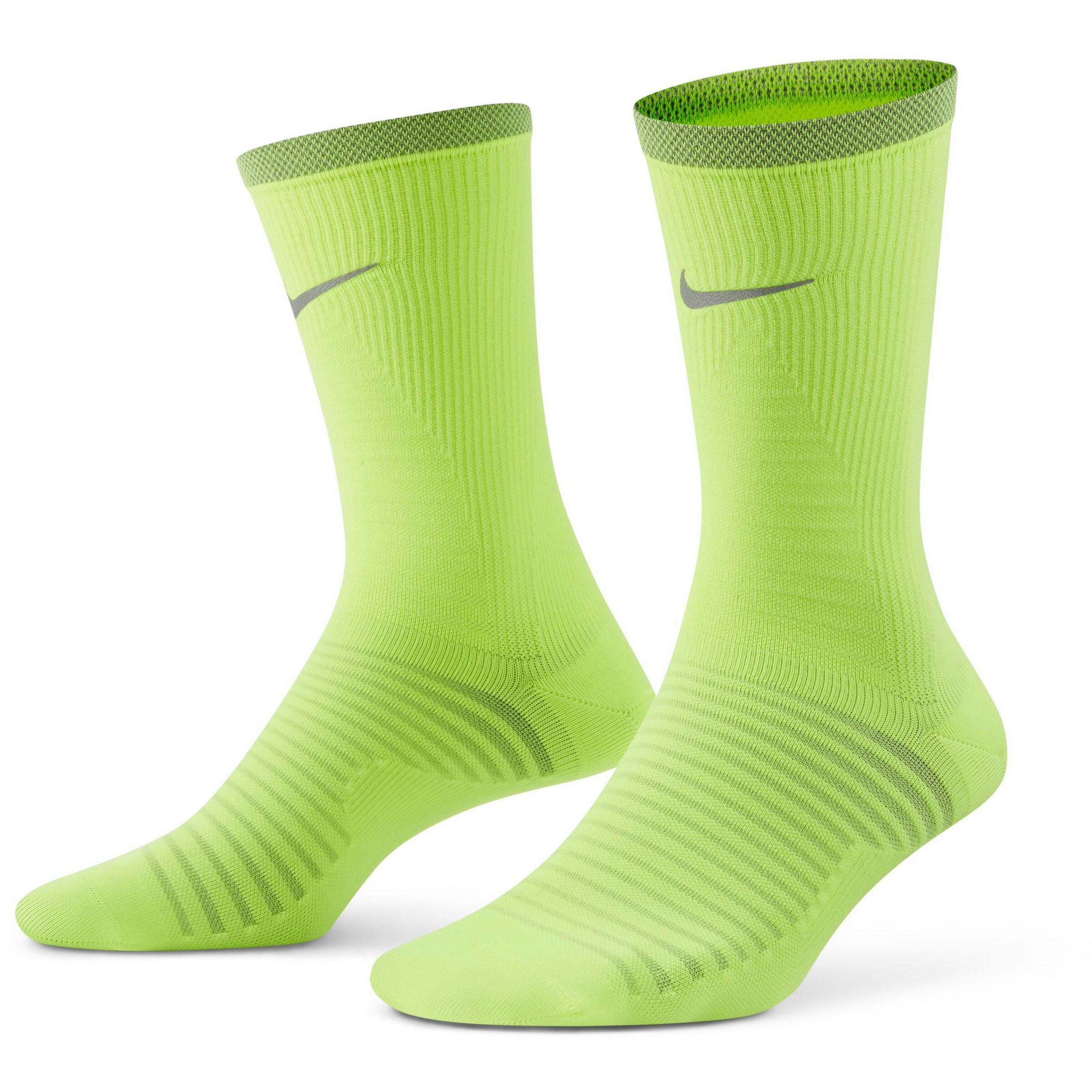 NIKE Athletic Socks 'Spark' in Grey / Neon green, Item view