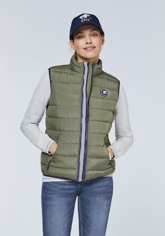 Polo Sylt Vest in Green