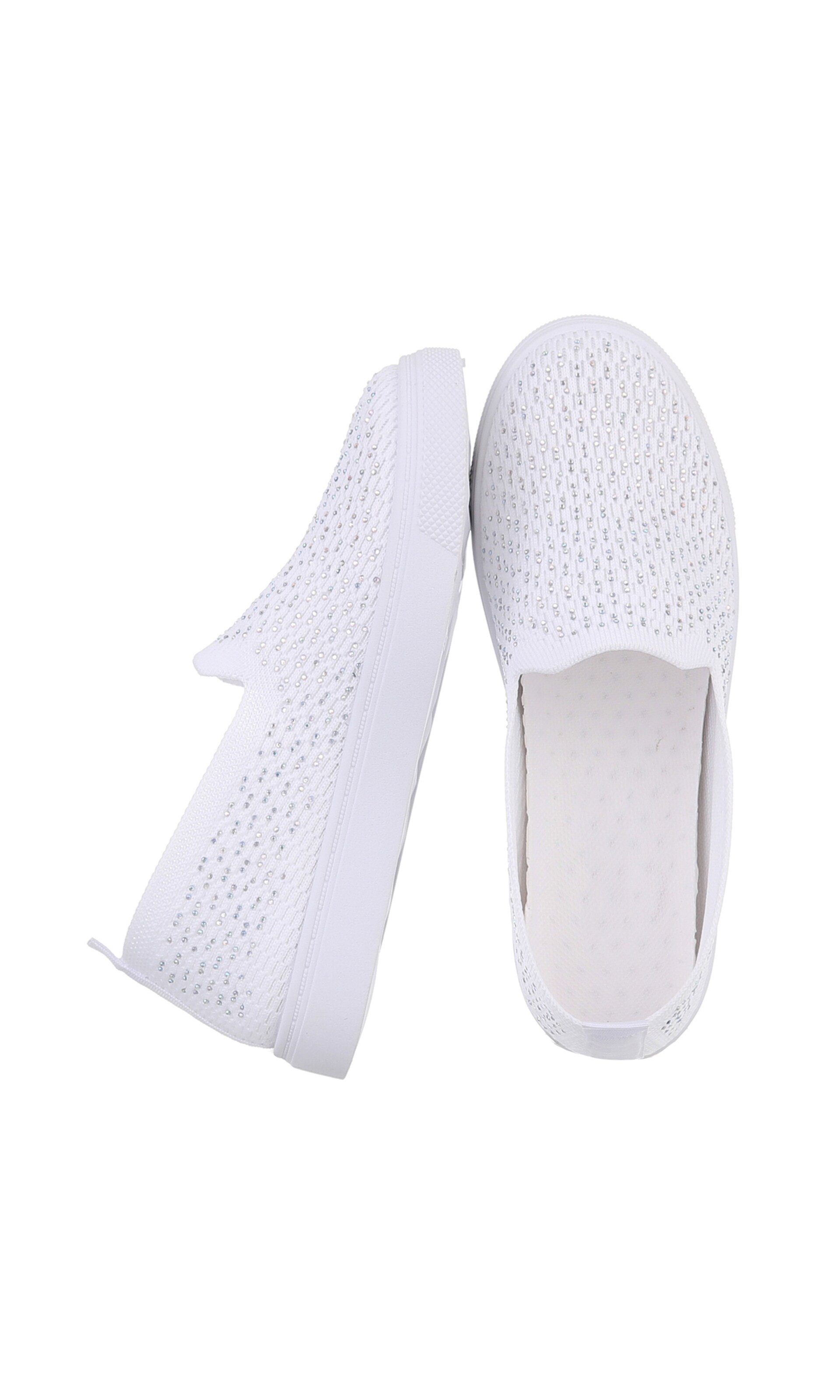 Ital-Design Slip On in Weiß