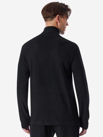 SCHIESSER Sweat jacket ' Mix Relax ' in Black