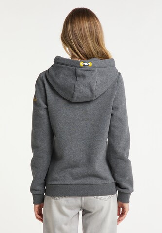 Schmuddelwedda Hoodie 'Hamburg Hafencity' in Grau