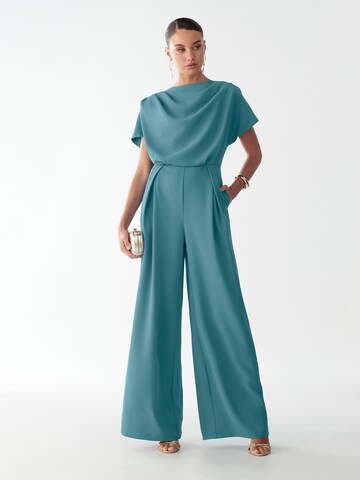 Salopeta 'TINA' de la BWLDR pe albastru: față