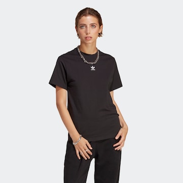 T-shirt 'Adicolor Essentials' ADIDAS ORIGINALS en noir : devant