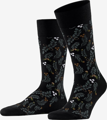 BURLINGTON Socken 'Bloomingday' in Schwarz: Vorderseite
