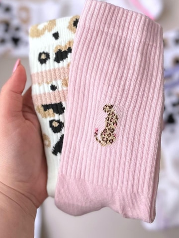 ooley Ankle Socks in Pink