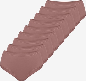 SLOGGI Slip 'GO Daily Cotton' in Brown: front