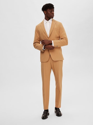 SELECTED HOMME Slim fit Colbert 'Liam' in Beige