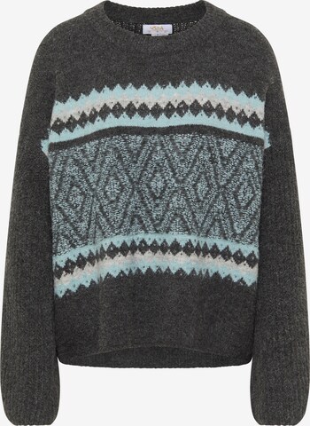 usha FESTIVAL Sweater in Grey: front