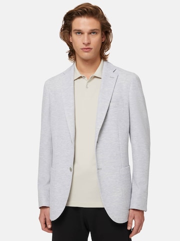 Coupe regular Veste de costume Boggi Milano en gris : devant