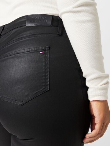 Skinny Jeans 'HARLEM' di Tommy Hilfiger Curve in nero