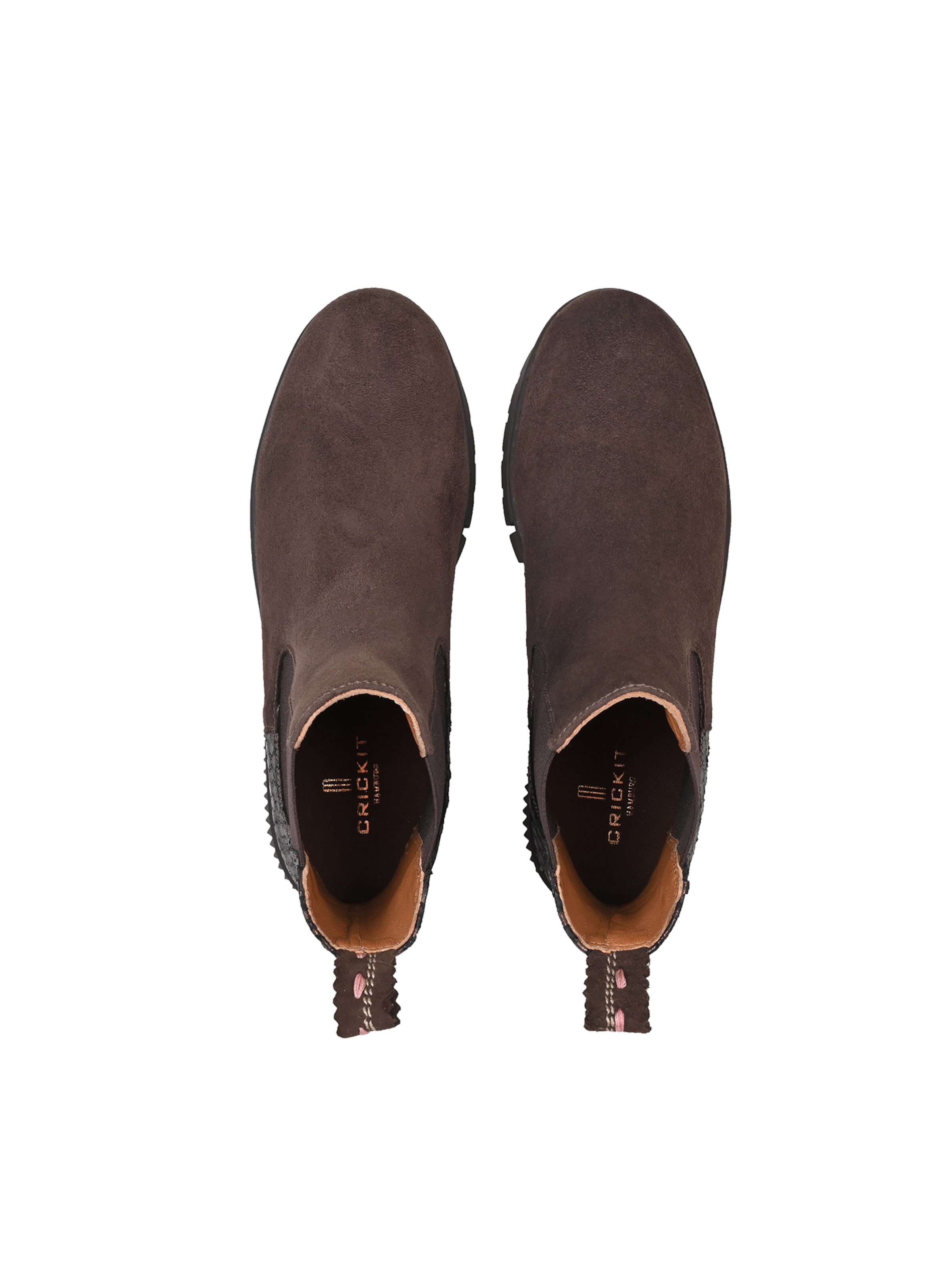 Crickit Chelsea Boot ' NAELLE ' in Braun