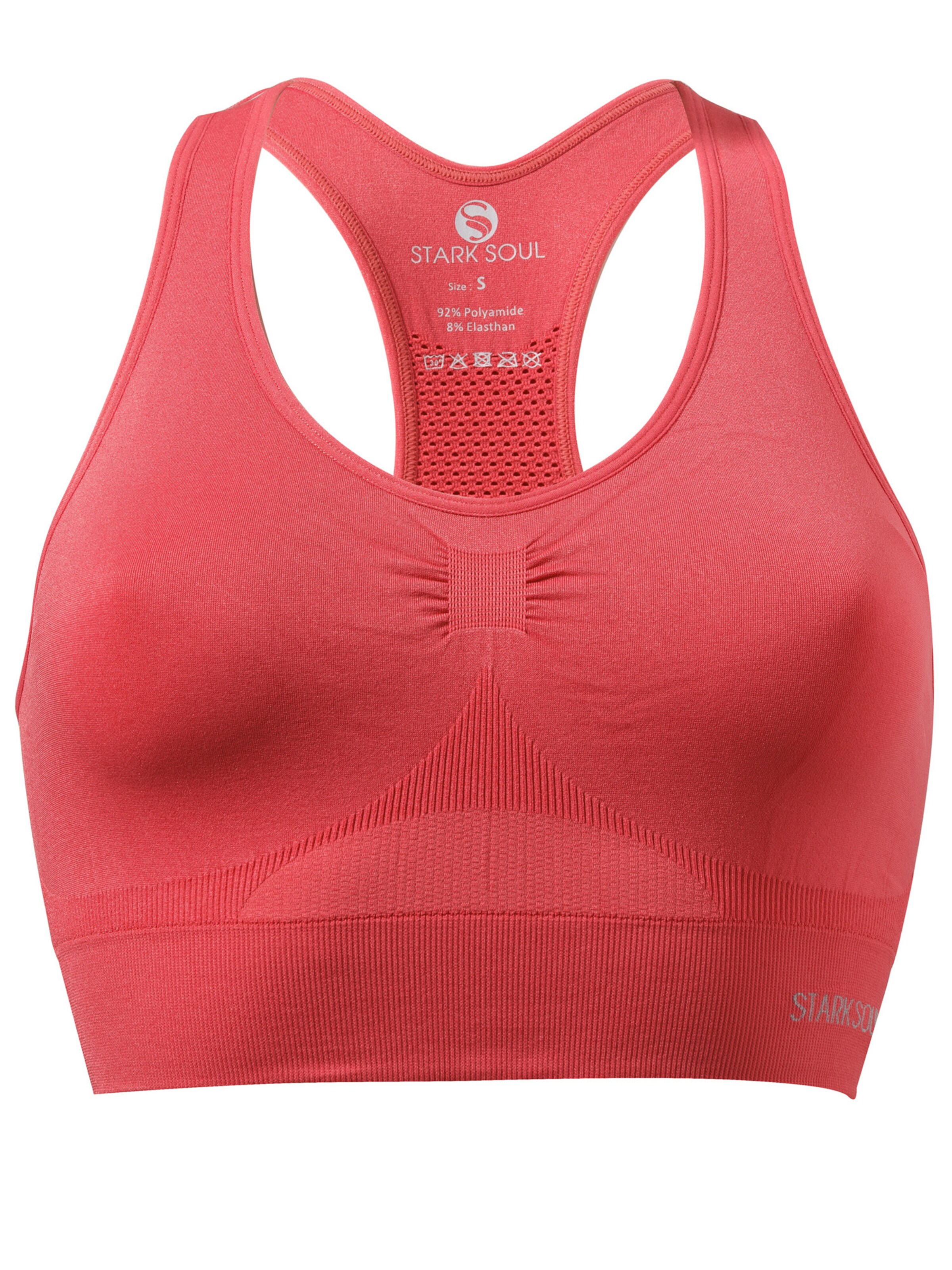 Stark Soul Sport-BH in Rot: Vorderseite