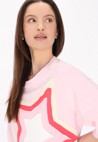 usha BLUE LABEL Shirt 'Fashion Look' in Pink