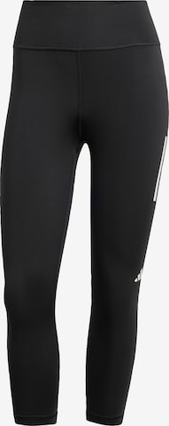 Skinny Pantaloni sport 'Own The Run' de la ADIDAS PERFORMANCE pe negru: față