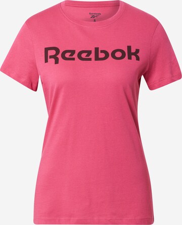 Reebok Funkční tričko – pink: přední strana