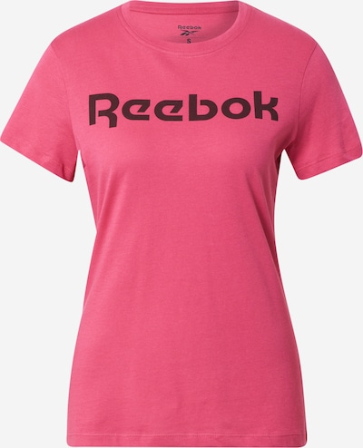 Tricou funcțional Reebok Sport pe roz deschis / negru, Vizualizare produs