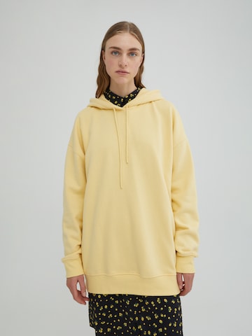 Sweat-shirt 'Nyla' EDITED en jaune : devant