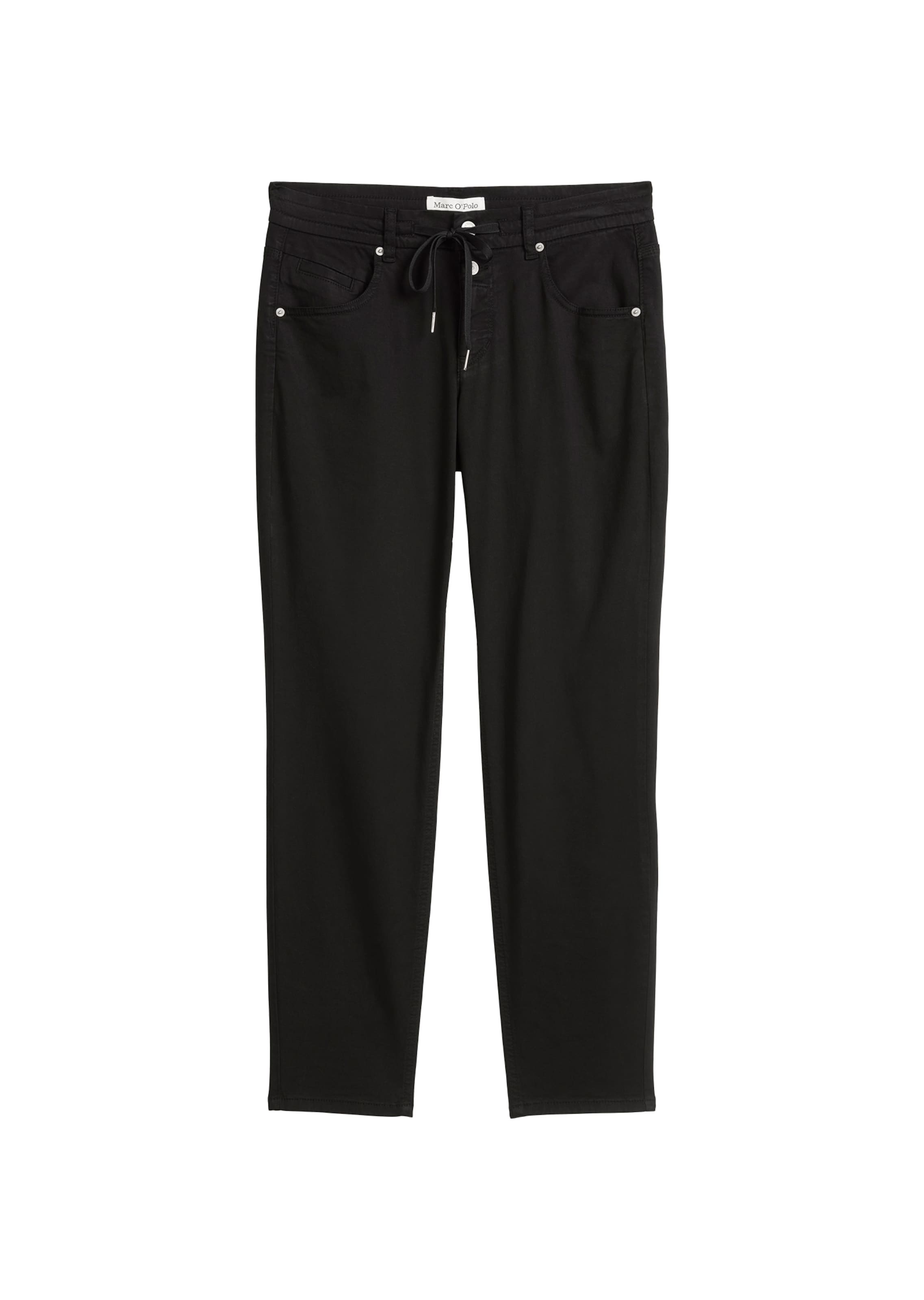 Marc O'Polo Loosefit Hose in Schwarz: Vorderseite