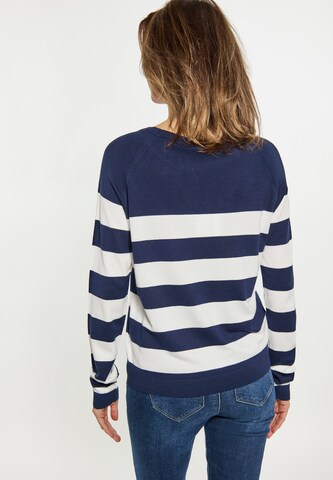 usha BLUE LABEL Pullover in Blau