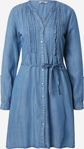 Robe-chemise 'Pe44rlette' ZABAIONE en bleu : devant