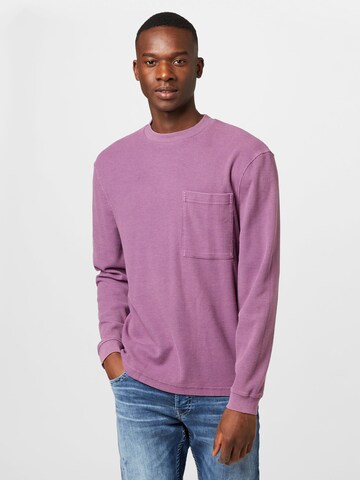 River Island Sweatshirt in Purple: front