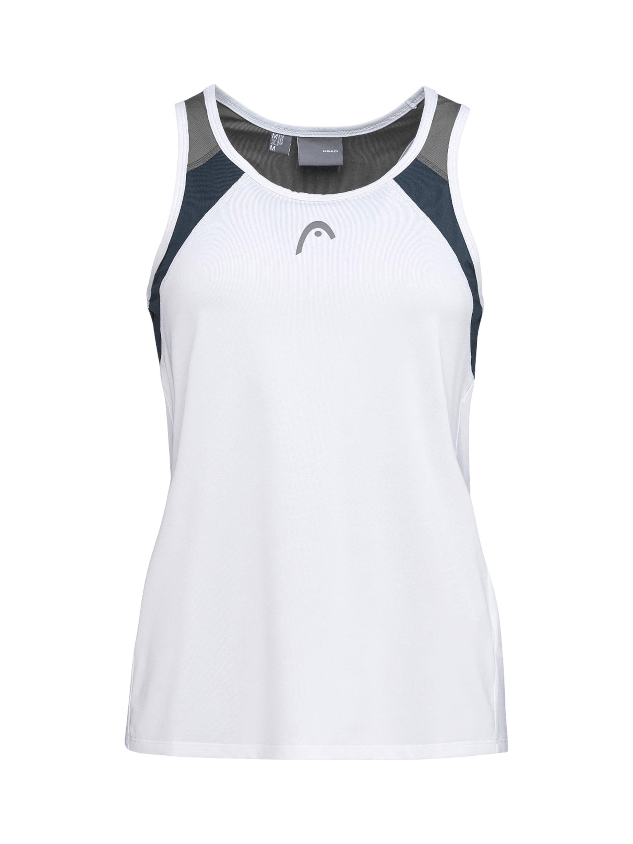 HEAD Funkční tričko 'Club 22' – bílá: přední strana