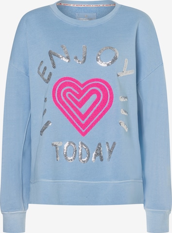 LIEBLINGSSTÜCK Collegepaita 'BibiL' värissä sininen: etupuoli