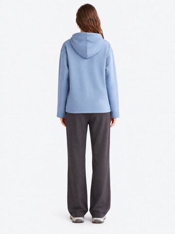 Sweat-shirt Ethiquet en bleu
