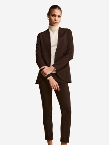 Il Lanificio - Slimfit Pantalón en marrón