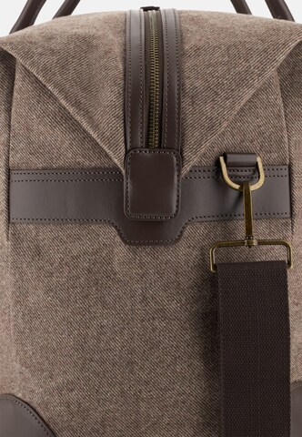 Boggi Milano Reisetasche in Braun: oben