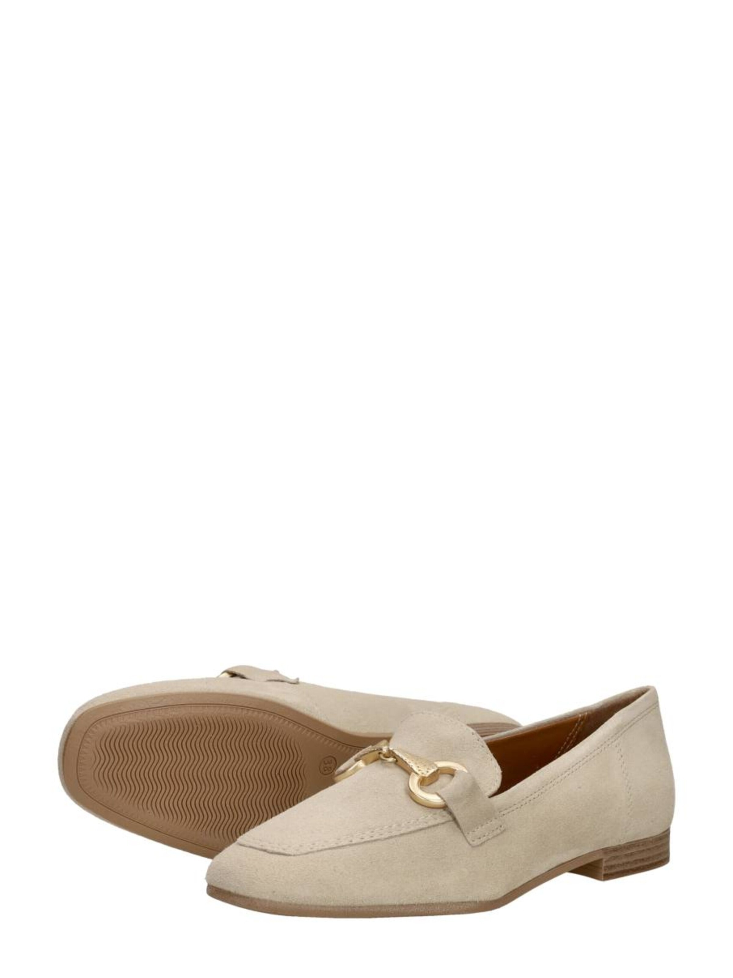 Escarpins 'Mocassin' Tamaris en beige