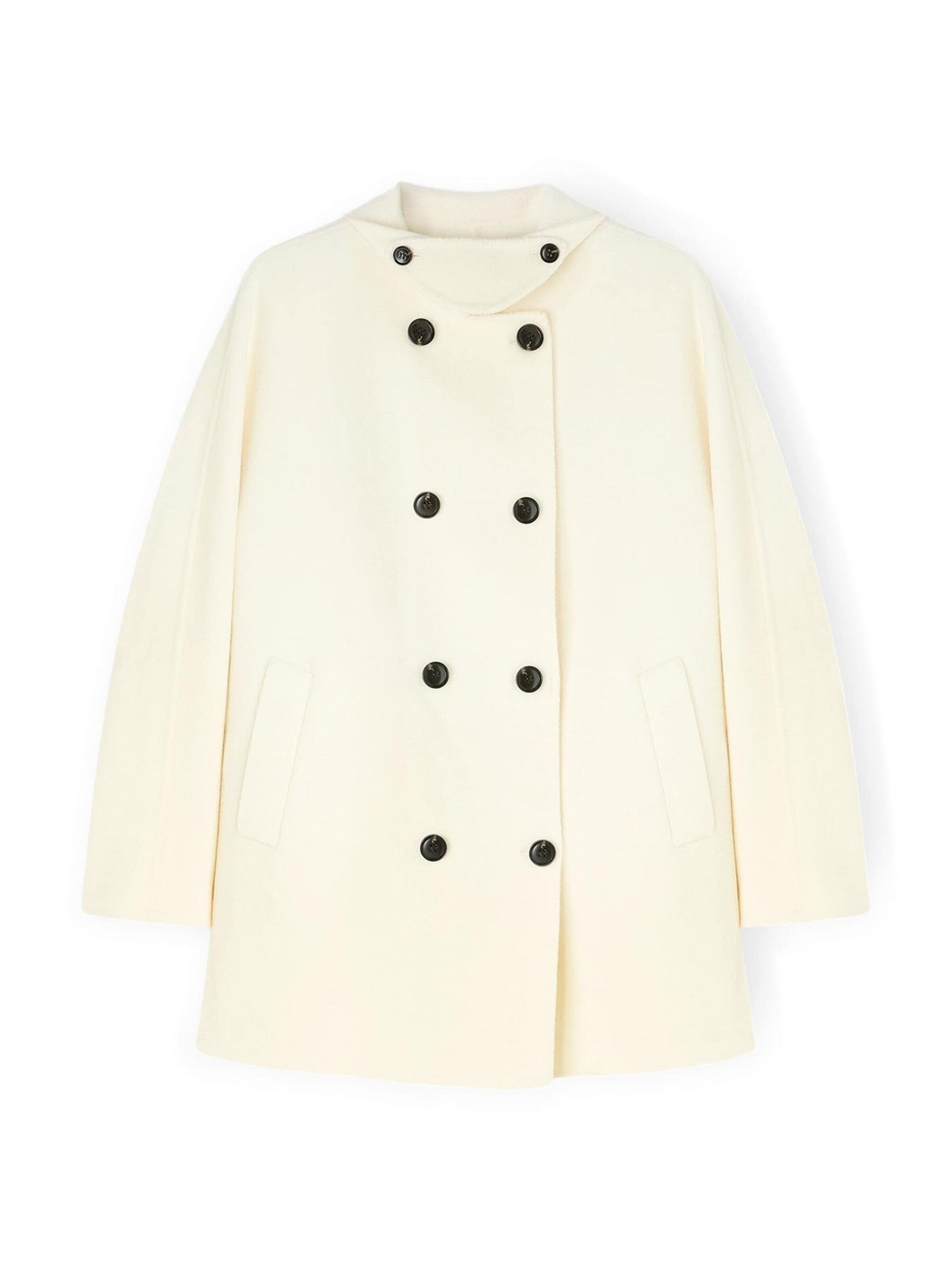 Cappotto invernale di MOTIVI in bianco: frontale