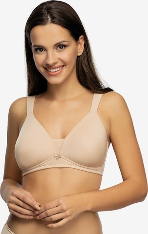 VIANIA T-Shirt BH 'Jessy' in Beige: Vorderseite
