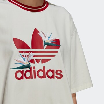 ADIDAS ORIGINALS Shirt 'Thebe Magugu Loose' in Weiß