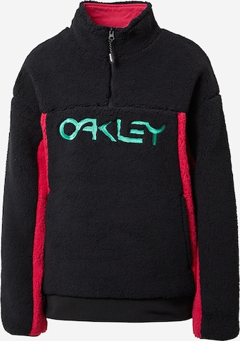 OAKLEY Athletic Sweatshirt in Black: front