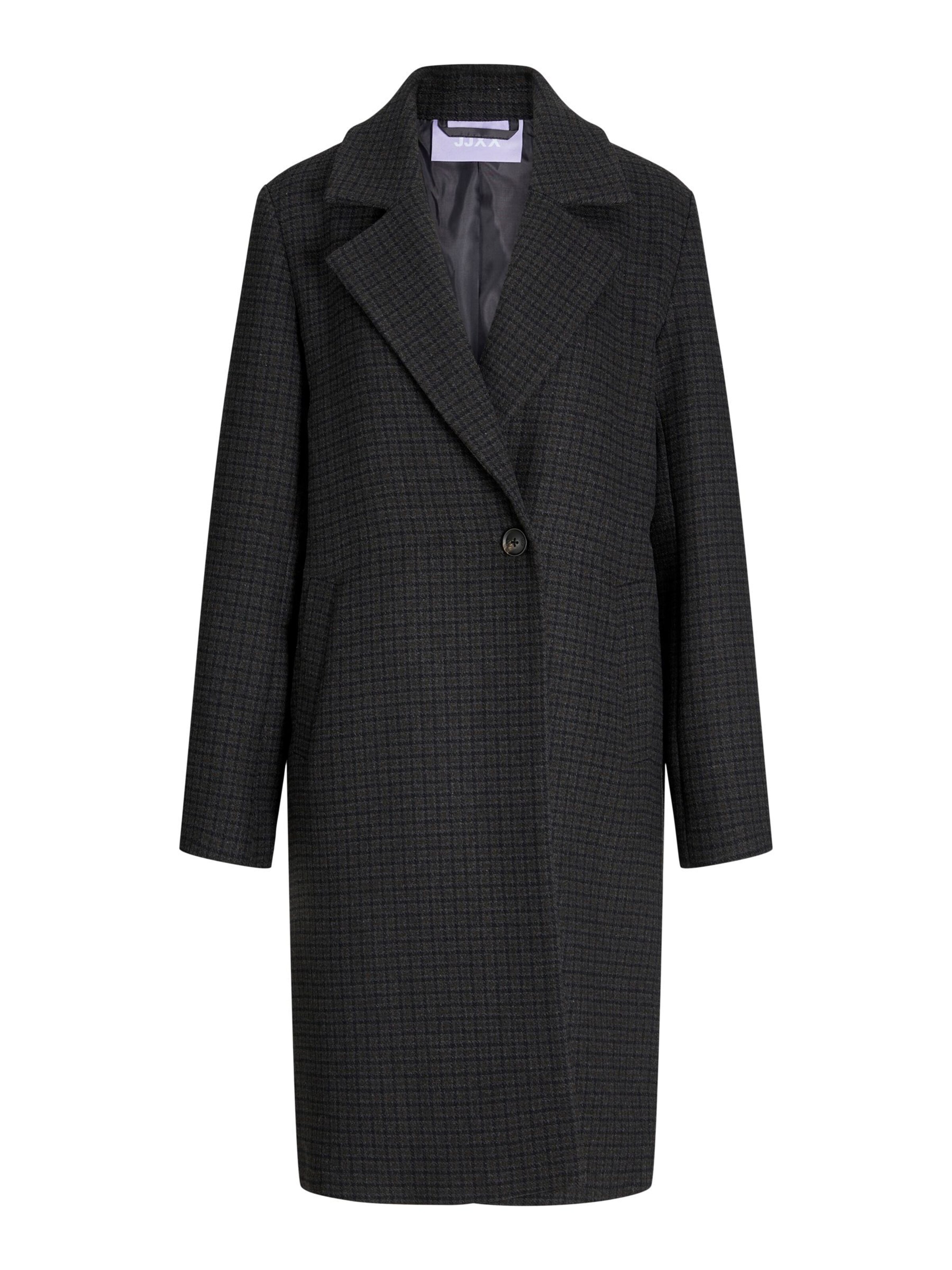 JJXX - Abrigo de entretiempo 'JXELLE' en negro: frente