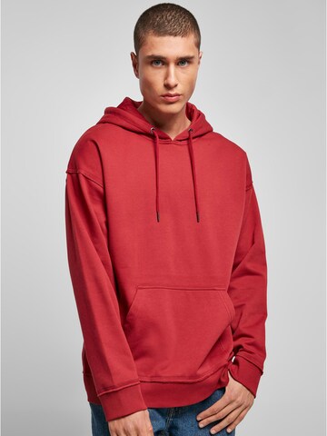 Urban Classics - Sweatshirt em vermelho: frente