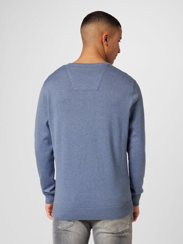 TOM TAILOR Regular fit Sweater in Blue