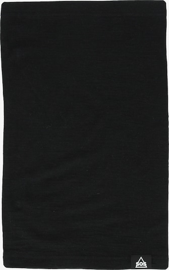 SOS Sportschal 'Treble' in schwarz, Produktansicht