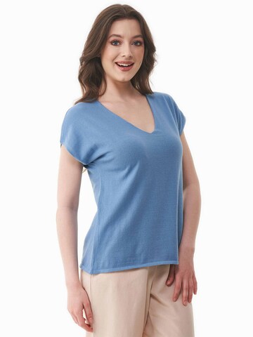 Organication Pullover in Blau