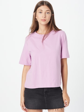 WEEKDAY Shirt in Purple: front