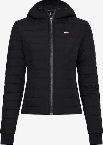 TOMMY HILFIGER Übergangsjacke in Schwarz: predná strana